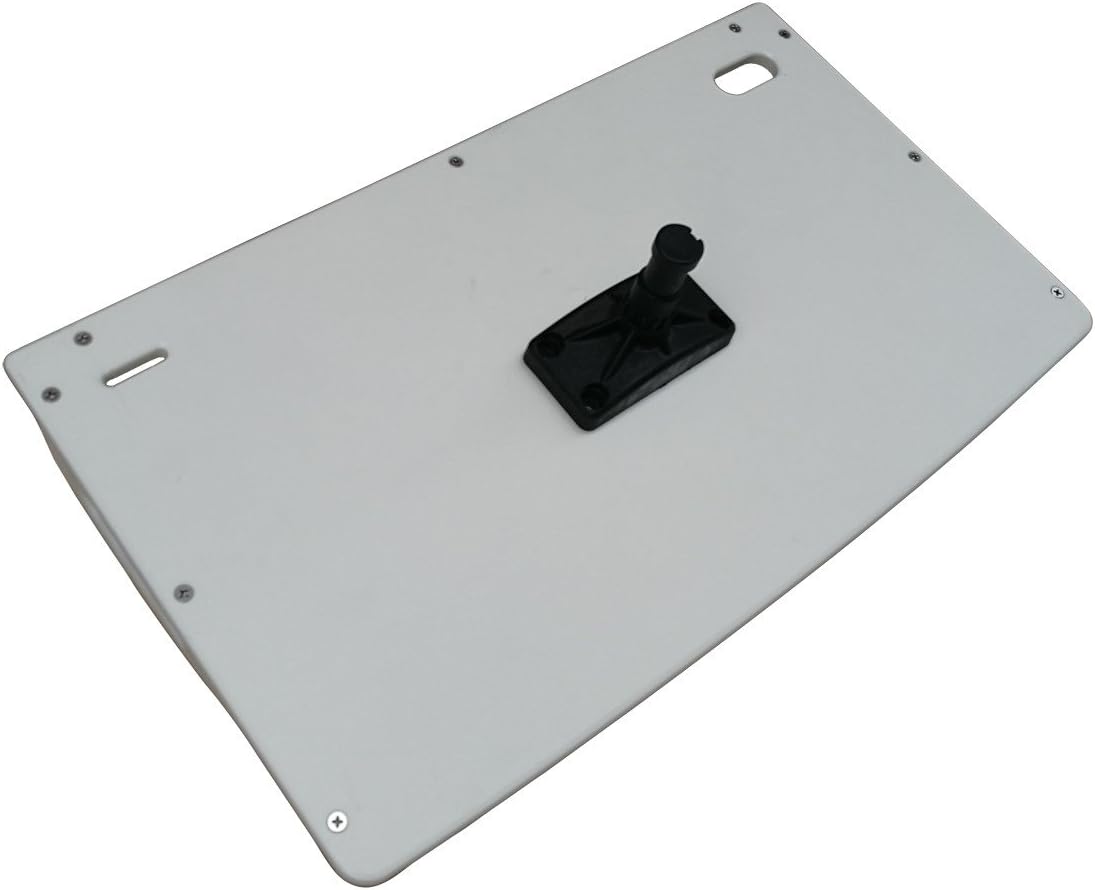 Brocraft Bait Table for 90 Degree Boat Track System/Boat Cutting Board for Versatrack Track System/Lund Sport Track/Ranger Track System