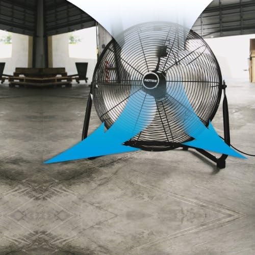 Patton PUF1810C-BM 18-Inch High Velocity Fan,Black