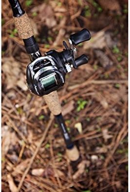 Shakespeare Agility Low Profile Baitcast Fishing Reel, Right Handle Position, Multi-Disk Drag System, Brass Drive and Pinion Gears