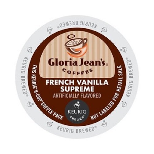 Gloria Jean's Coffees Butter Toffee, Single-Serve Keurig K-Cup Pods, Flavored Medium Roast Coffee, 96 Count