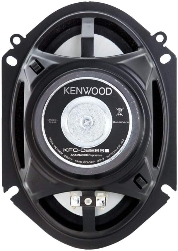 Kenwood KFC‑C6866S 6x8 2‑Way 250 Watt Car Stereo Speakers - Pair