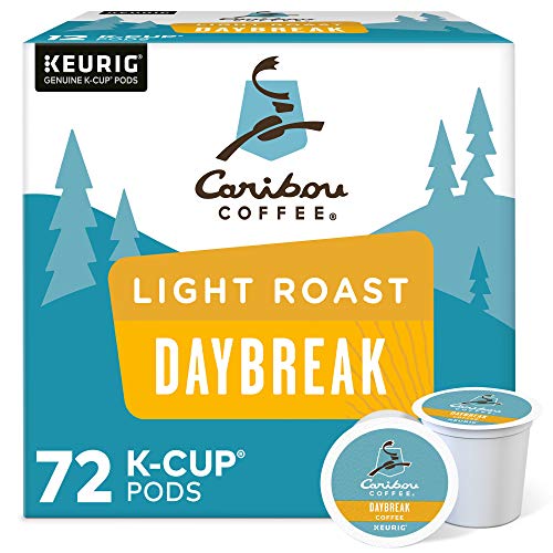 Caribou Coffee Caribou Blend Keurig Single-Serve K-Cup Pod, Medium Roast Coffee, 72 Count