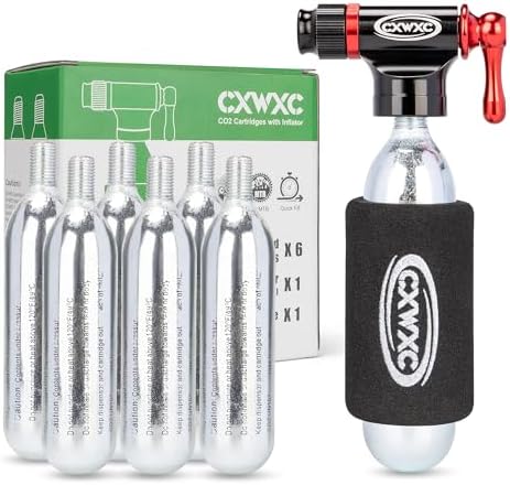 CO2 Inflator Kit with 16g/ 25g CO2 Cartridges