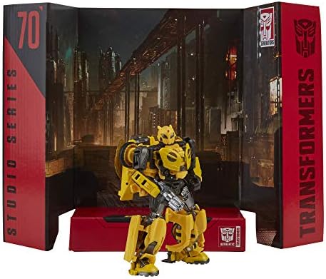 Transformers Toys Studio Series 70 Deluxe Class Bumblebee B-127 Action Figure - Ages 8 and Up, 4.5-inch, Yellow