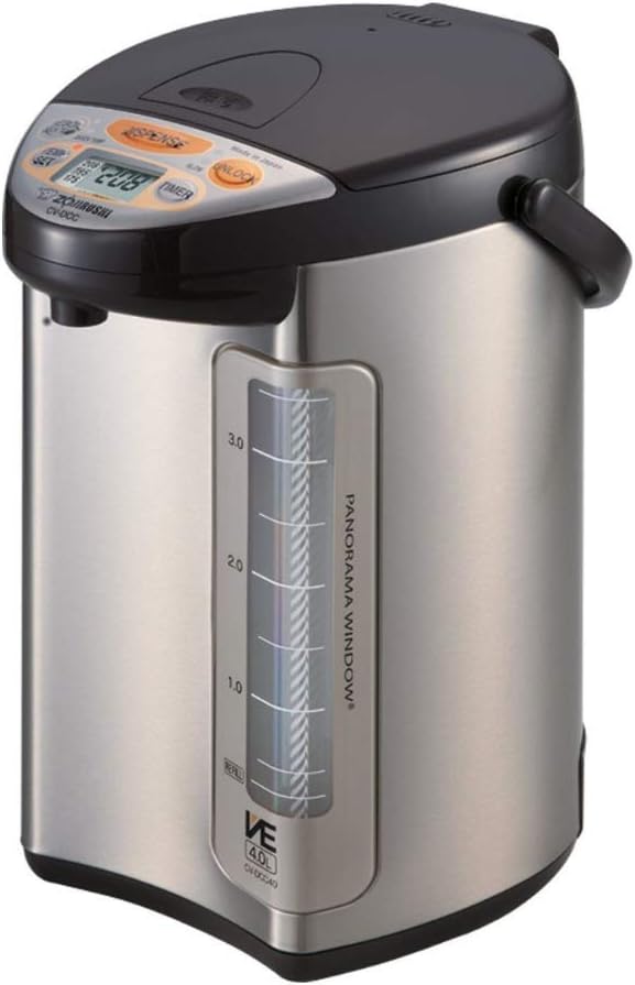 Zojirushi Hybrid Water Boiler & Warmer | Four heat settings, Quick Temp mode, timer, nonstick interior, panorama gauge