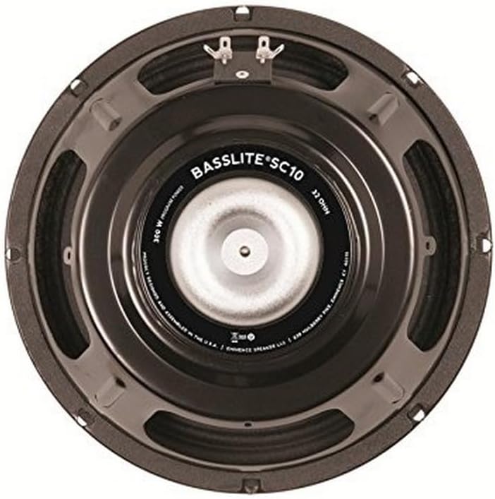 Eminence Basslite SC10 10" Bass Guitar Speaker, 150 Watts at 16 Ohms