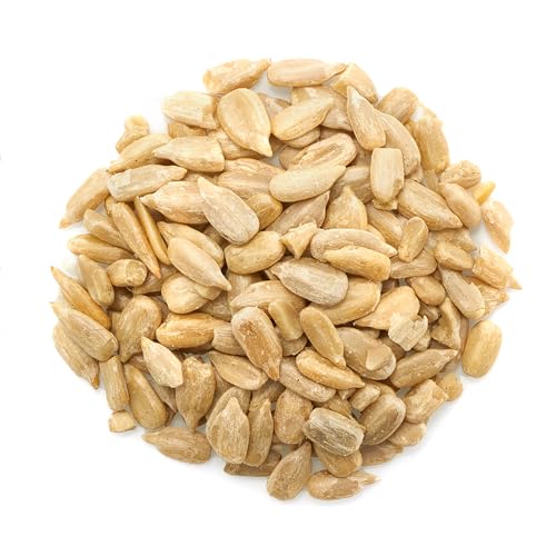 Yupik Roasted Salted Sunflower Seeds, No Shell, 2 lb (35.2 oz), Gluten-Free, Vegan, Kosher, Shelled Seeds, Source of Fiber & Iron, Plant-Based Protein, Savory Snack, Ideal Topping