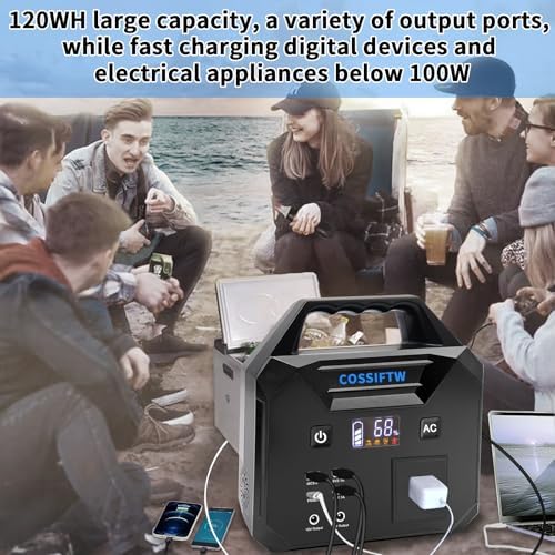 Heavy Duty 10000A Jump Starter Built-in AC 200W Inverter for Trucks, Motorhomes All Gasoline and Up to 15L Diesel Engines；Power Suplly Fan, Laptop