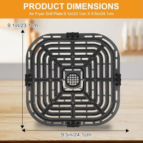 GXF Air Fryer Grill Pan for Instant Pot Vortex Plus 6 in 1 5.7QT 6 QT Gourmia GAF735 6 QT Air Fryer