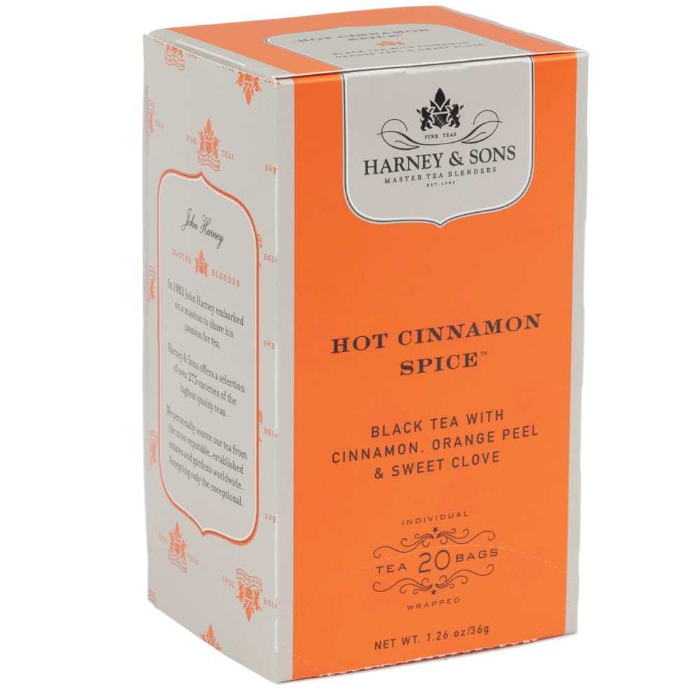 Harney & Sons Tea Bags Tropical Green 20 Count