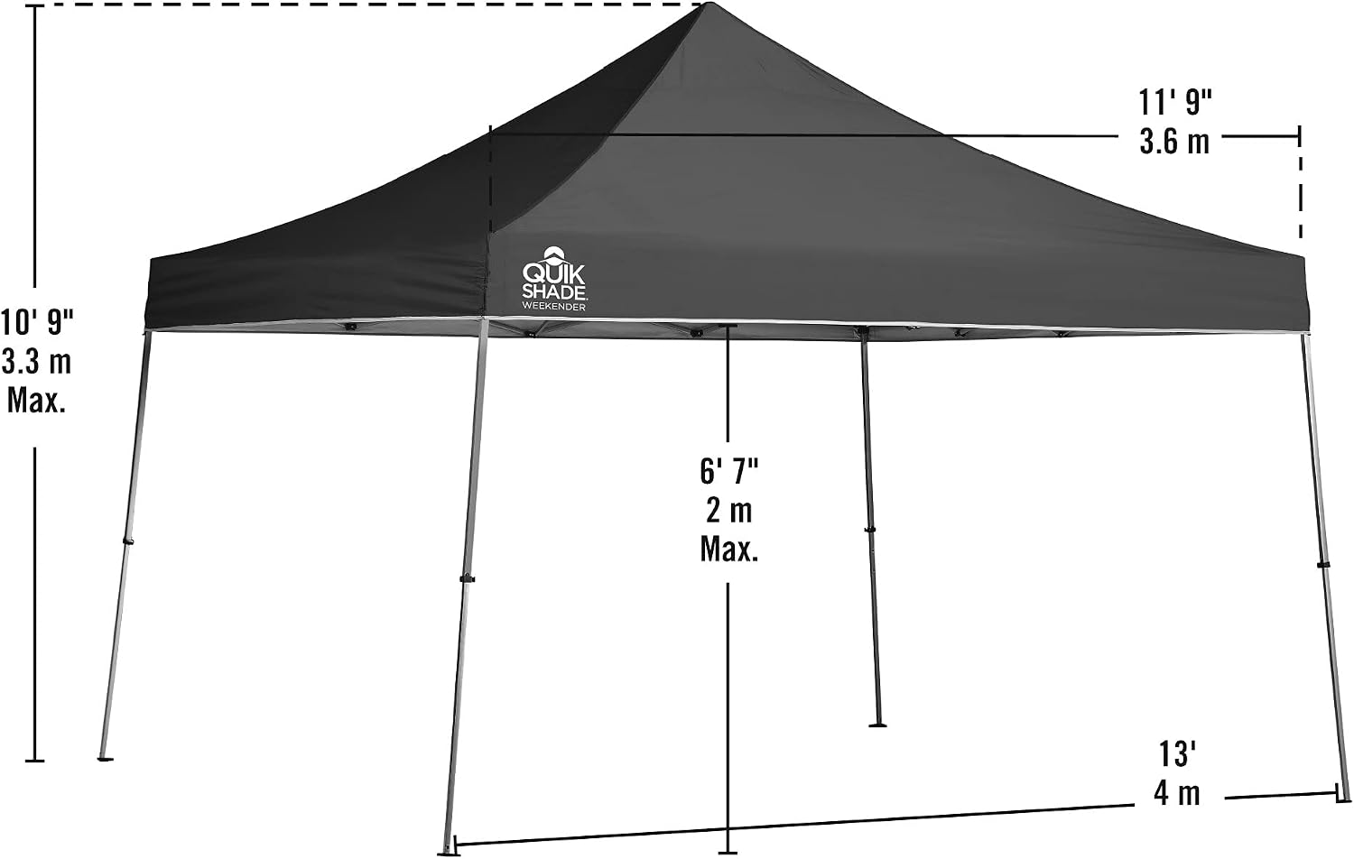 Quik Shade Weekender W144 Instant Canopy 12x12 Feet