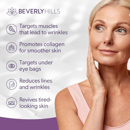 Beverly Hills Instant Facelift Anti Aging Eye Serum Treatment for Dark Circles, Puffy Eyes, Wrinkles, Under Eye Bags, Fine Lines