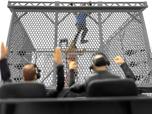 Figures Toy Company Steel Cage Playset Wrestling Rings