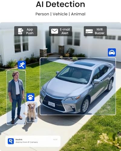 REOLINK 8CH 5MP Super HD Home Security Camera System RLK8-410B6-5MP