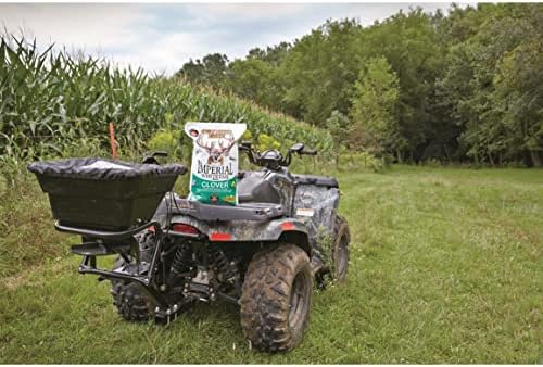 Guide Gear UTV/ATV Receiver Mount Broadcast Spreader Seeder, 80 Pound Capacity, Lawn and Garden Seed Spreaders, 12-Volt, with Rain Cover