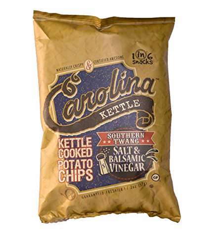 Carolina Kettle Chips | Kettle Cooked Potato Chips | Kosher - Gluten Free Chips Fit For Healthy School Snacks | With Irresistible Crunch and Bold