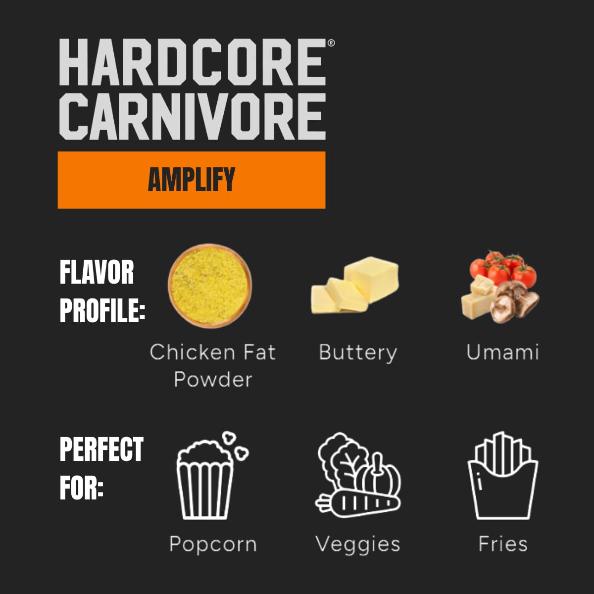 Hardcore Carnivore Black | All-Purpose Beef Seasoning Rub, 13oz Shaker