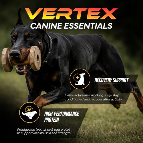 Vertex Canine Essentials High-Performance Dog Supplement -Active Dogs 10lbs