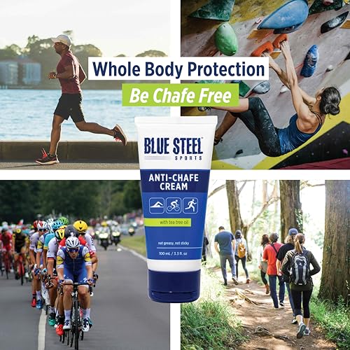 Anti Chafe Cream 100ml – Long-Lasting Protection for Running, Cycling & Sports | Sweat & Water Resistant | Non-Greasy