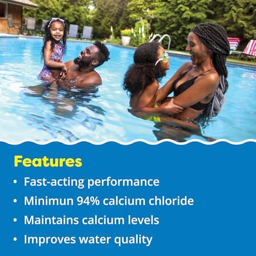 In The Swim Calcium Hardness Increaser for Swimming Pools - 25 Pounds | Fast-Acting, Scale Prevention - 94% Calcium Chloride