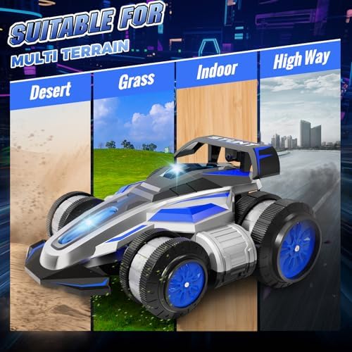High Speed Remote Control Car Rc Drift 25KM/H, 360° Rotating 2.4 GHz 4WD RC Cars for Boys, Girls Adults