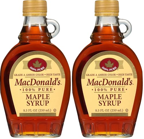 MacDonald's 100% Pure Maple Syrup, 8.5 Ounce