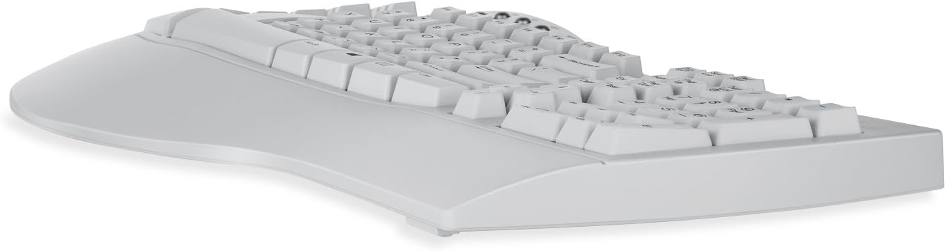 Perixx PERIBOARD-512B Wired Ergonomic Keyboard - Split Keyboard, Wrist Rest, Natural Typing - Wired USB Connectivity - US English - Black
