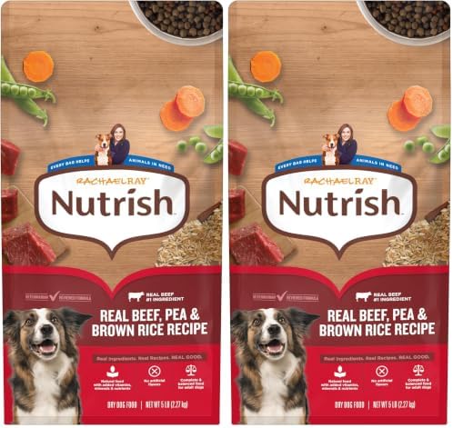 Nutrish Dry Dog Food, Beef, Pea & Brown Rice, 28 lb. Bag (Rachael Ray)