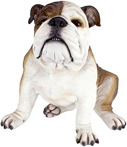 Design Toscano Buster the Bulldog Sculpture 16 Inch