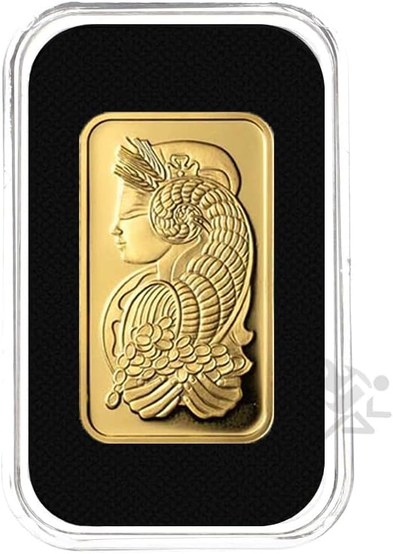 Air-Tite Black Wafer Capsule Holders for 1oz or Smaller Gold Bars Qty: 10