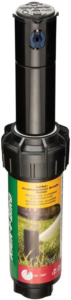 Rain Bird 32SA/4PKS Simple Adjust 32SA Gear Drive Rotor, Adjustable 40° - 360° Pattern, 19' - 32' Spray Distance, 4-Pack