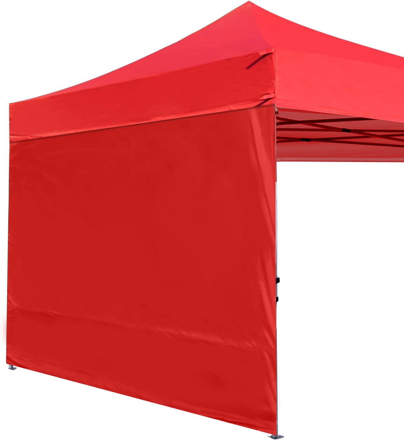 ABCCANOPY Instant Canopy SunWall 10x10 FT No Frame or Top, White