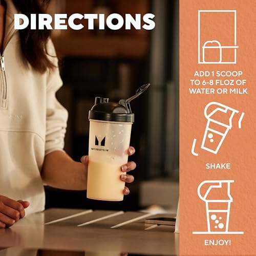Myprotein Impact Whey Protein Isolate, 2.2 Lbs (40 Servings) Unflavored, 22g Protein, 3.5g Glutamine & 4.5g BCAA Per Serving
