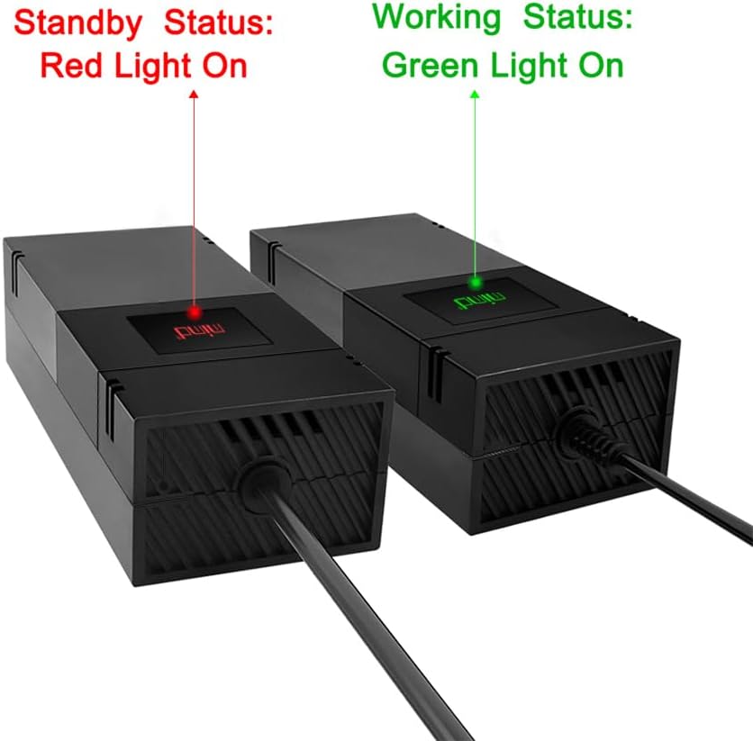 Power Supply for Xbox One, Lyyes Xbox one Power Brick Fast Charger 100-240V Updated Version