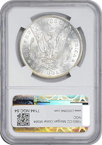 1883 CC Morgan Dollar MS64 NGC