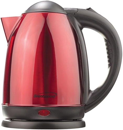 Brentwood Kt-1795 1.5-Liter Stainless Steel Electric Cordless Tea Kettle (Red) Consumer electronics