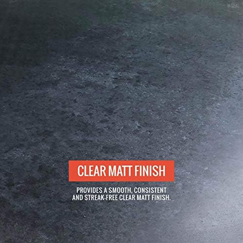 Concrete COUNTERTOP/WORKTOP Sealer | Food Safe/Grade | High Temp | Matte Finish | Waterproof | UV Resistant (1 Liter)