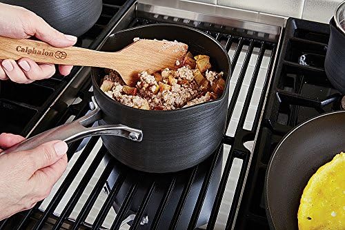 Calphalon 1943333 Classic Nonstick Sauce Pan with Cover, 3.5 quart, Grey