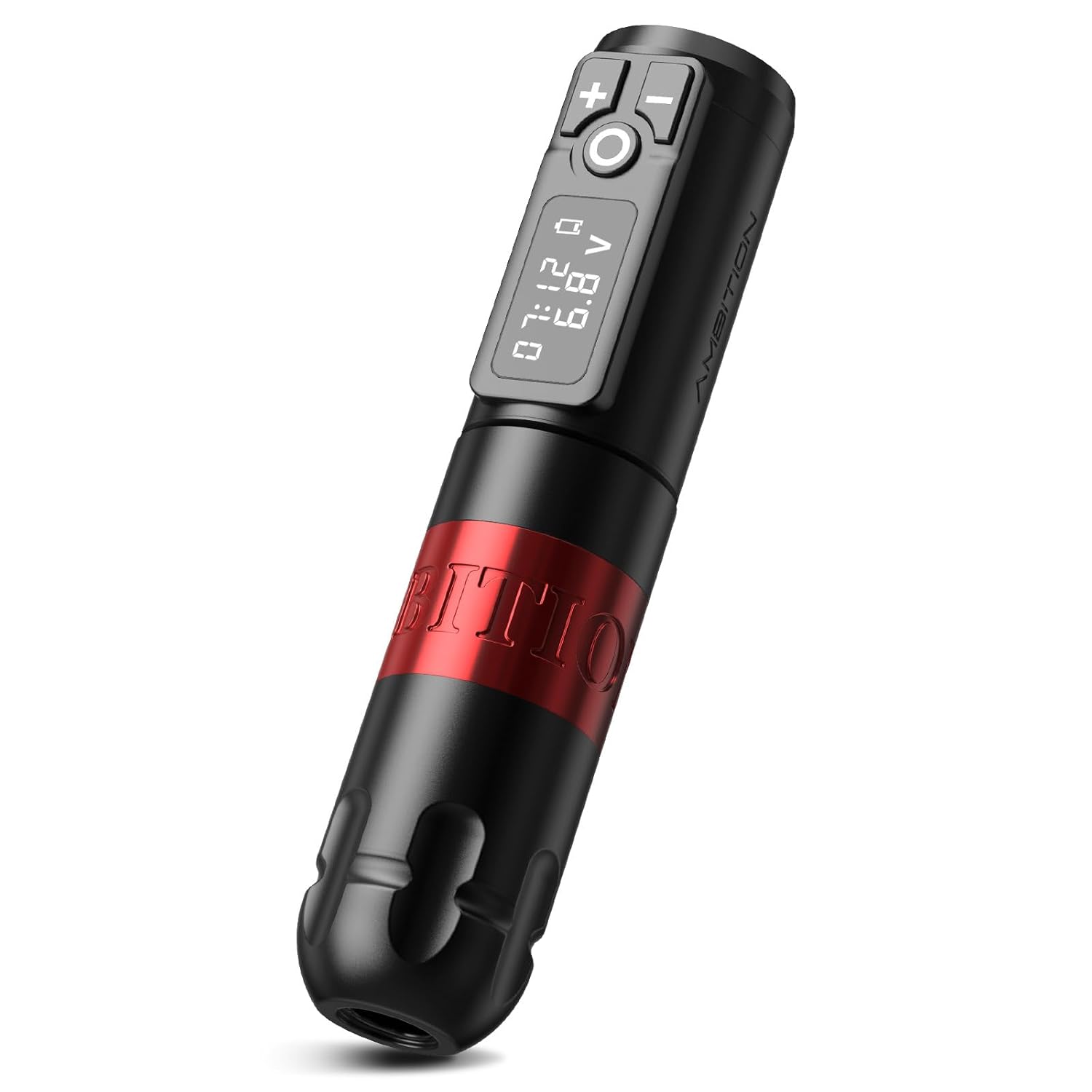 Ambition Soldier Rotary Battery Pen Tattoo Cartridge Machine with 2400mAh Power Japan Coreless Motor Digital LED Display Tattoo Equipment Supply for