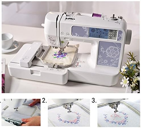 YEQIN Embroidery Hoops 3 in 1 Set (SA431+SA432+SA434) for Brother SE625 SE600 SE425 SE400 PE550D PE540D PE535 PE525 PE500 LB5000 LB7000 LB6800