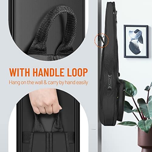 CAHAYA Guitar Bag Upgraded Premium Version for 40 41 42 Inch Acoustic Guitar Gig Bag 0.5in Thick Sponge Overly Padded Water Resistent Guitar Case