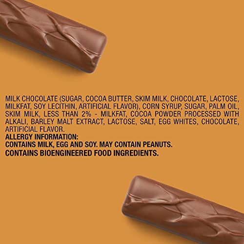 MILKY WAY Milk Chocolate Candy Bars Snacks, Bulk Candy Bars, 3.63 oz 24ct | Milk chocolate candy bars with caramel and nougat; bulk chocolate candy snacks, bulk candy bars, 3.63 oz share size