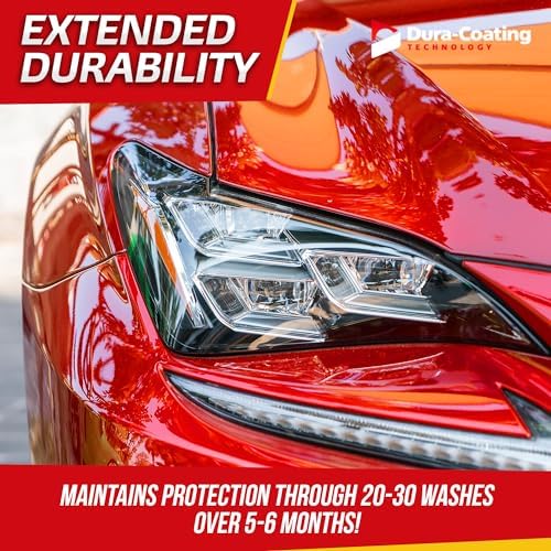 Dura-Coating Dura-Wax Fully Synthetic Wax Sealant - Advanced Enhanced Layer Car Shine & Protection for Ultra Slick