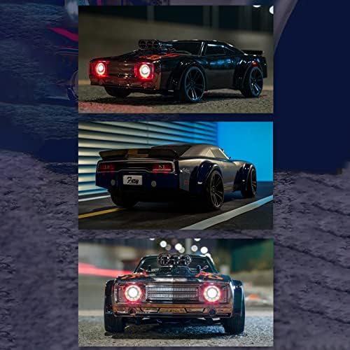 GoolRC RC Drift Car, 1:16 Scale Remote Control, 4WD 35KM/H High Speed Racing, 2.4GHz Drifting for Adults with Cool LED Lights