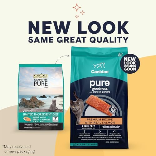 Canidae Pure Limited Ingredient Premium Dry Cat Food, Real Chicken Recipe, 10 lbs, Grain Free