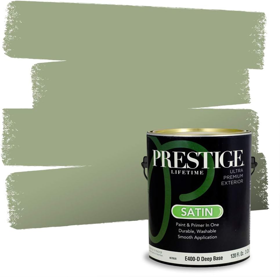 PRESTIGE Interior Paint and Primer in One, Garden Sage, Eggshell, 1 Gallon