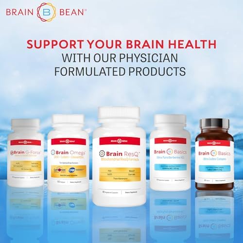 Brain ResQ Advanced Mitochondrial Formula with PQQ, CoQ10, Trans Resveratrol