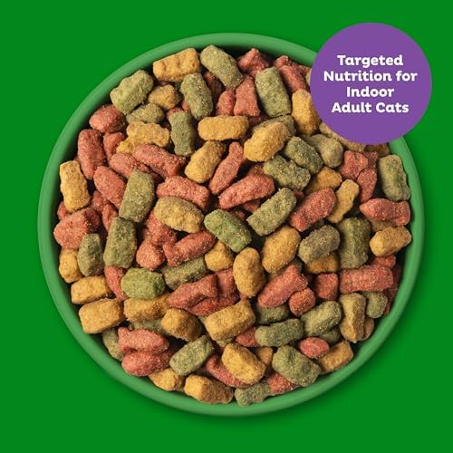 9Lives Indoor Essentials Dry Cat Food with Chicken & Salmon, 12 lb. Bag | 100% Complete & Balanced Nutrition For Indoor Adult Cats With Lean Protein & Fiber To Help Support A Healthy Weight