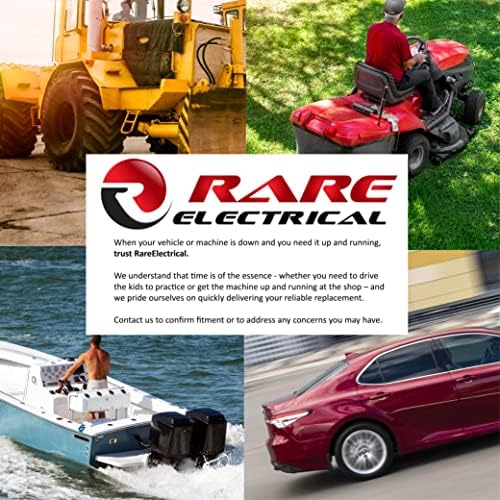 RAREELECTRICAL New Alternator Conversion Kit Compatible With Ford Naa | Golden Jubilee 501 641 651 681 701 841 851 881 901 Tractor 12V 75A One-Wire