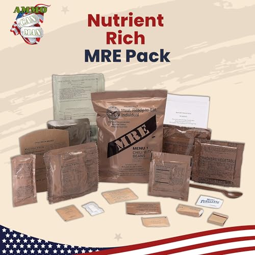 Sopakco US Military MRE, A Case, Menus 1-12, 2026